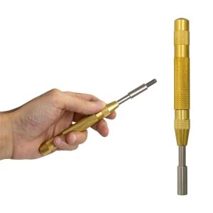 Partner PT03047 Çelik Harf Rakam Otomatik Zımba Takımı 38 Parça