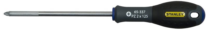 STANLEY 0-65-337 Fatmax Pozidrive Tornavida Pz2x125 mm (Teşhir Kartlı)