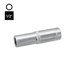 6454 Altı Köşe 1/2'' Uzun Derin Lokma Anahtar 13 mm