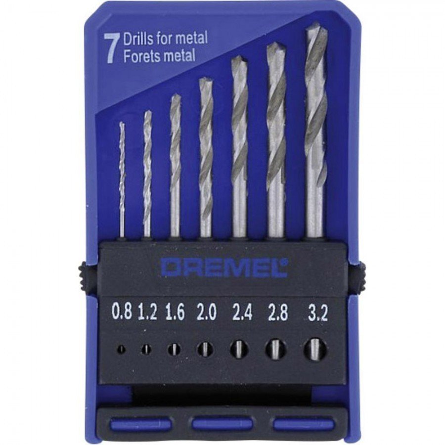 Dremel 628 Hassas Delici Matkap Uç Seti 7 Parça