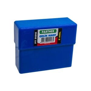Partner PT21216 Çelik Harf Zımba Takımı 6 mm (27 Parça)