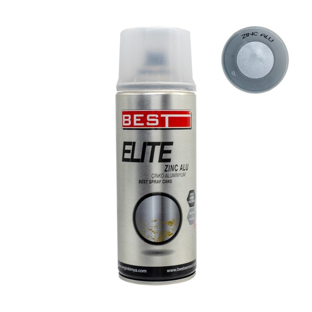 Best Elit Alüminyum Çinko Sprey Boya 400 ml