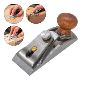 Rox Wood 0357 LUBAN Avuç İçi Metal Düz Taban Keski Rende No:1