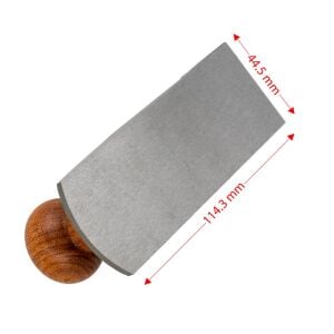 Rox Wood 0357 LUBAN Avuç İçi Metal Düz Taban Keski Rende No:1