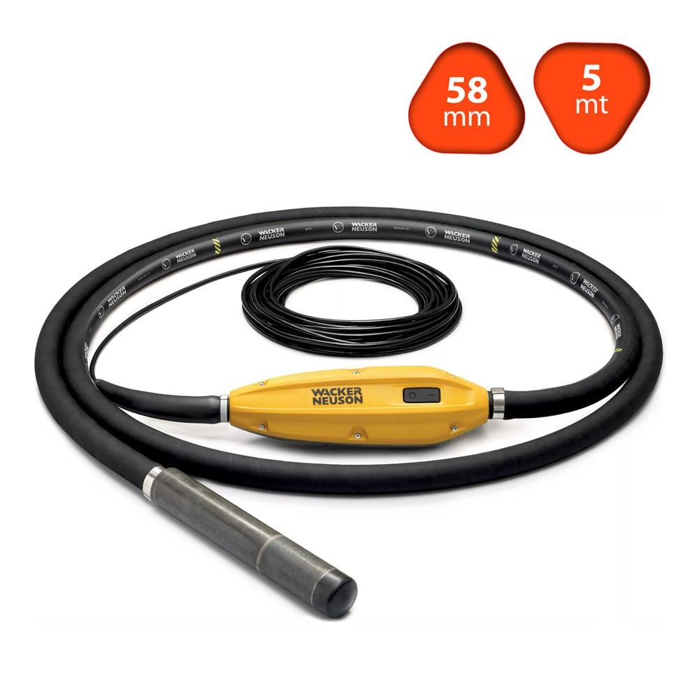 Wacker Neuson Kendinden Konvertörlü Beton Vibratörü 58mm 5mt