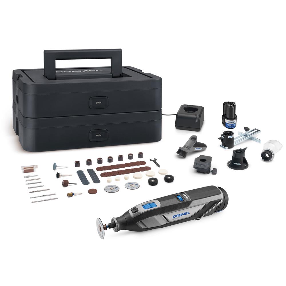 Dremel 8240-5/65 Akülü Çok Amaçlı El Motoru, 65 Parça Aksesuarlı