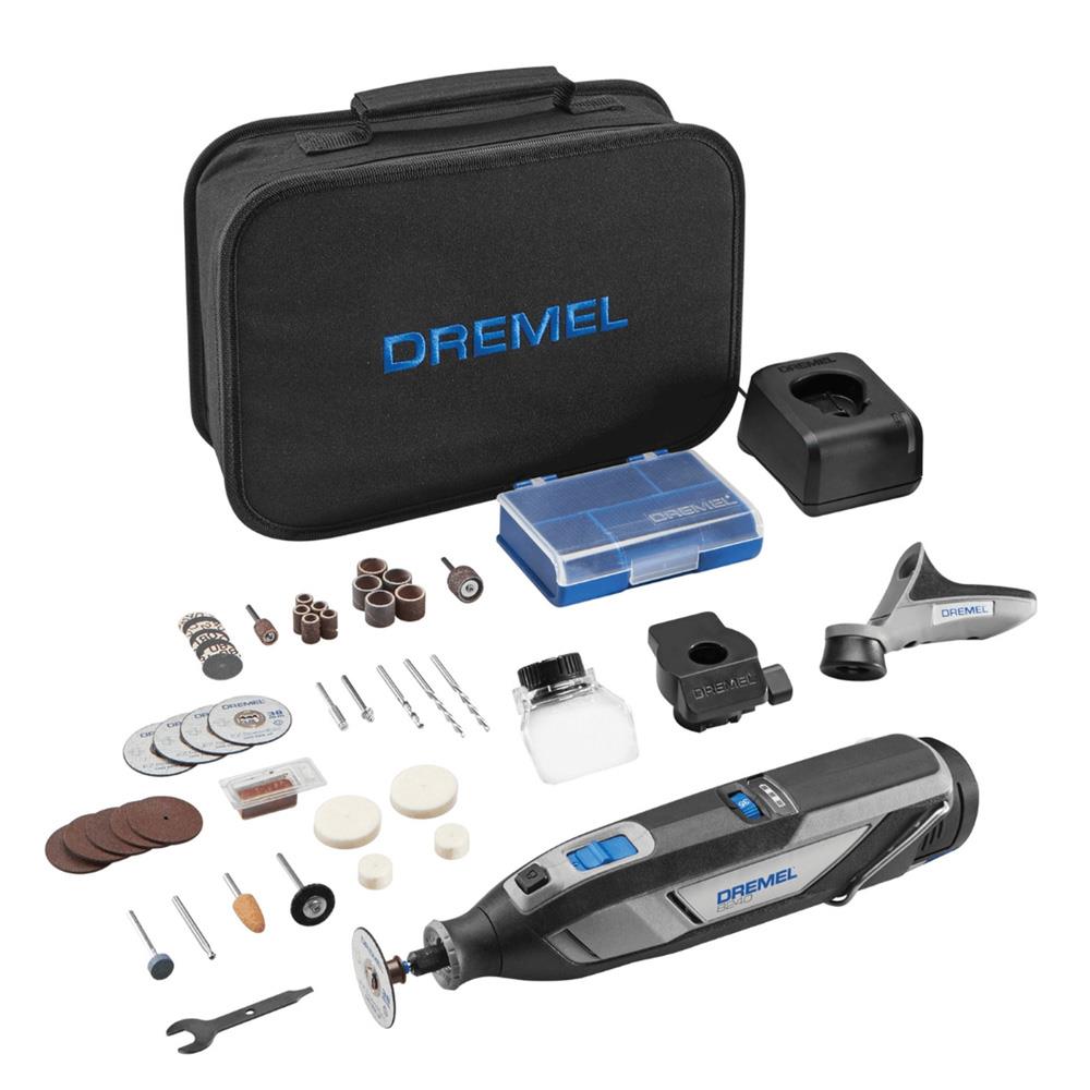 Dremel 8240-3/45 Akülü Çok Amaçlı El Motoru, 45 Parça Aksesuarlı