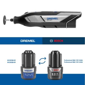 Dremel 8240-3/45 Akülü Çok Amaçlı El Motoru, 45 Parça Aksesuarlı