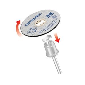 Dremel SC456 SpeedClic Kesme Diski 38 mm 5'li Paket