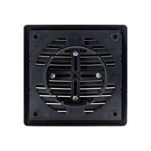 6461 Kare Baca Kapağı Duvar Menfezi Ayarlı (Füme)