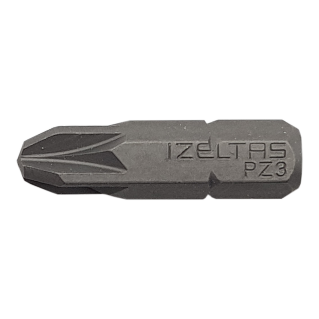 İZELTAŞ Pozidriv Bits 25 mm Pz3