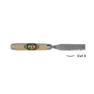 Kirschen Düz Oluklu Ağız Oyma Iskarpelası Cut3 - 30mm