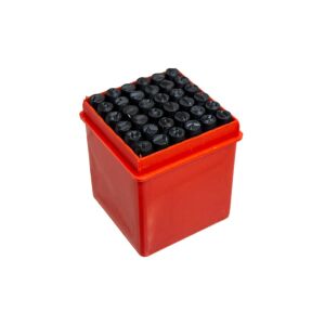 Partner PT03043 Çelik Harf Rakam Zımba Takımı 5 mm (36 Parça)