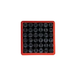 Partner PT03043 Çelik Harf Rakam Zımba Takımı 5 mm (36 Parça)