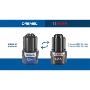 Dremel 8250-5 Akülü Kömürsüz Çok Amaçlı El Motoru, 5 Parça Aksesuarlı