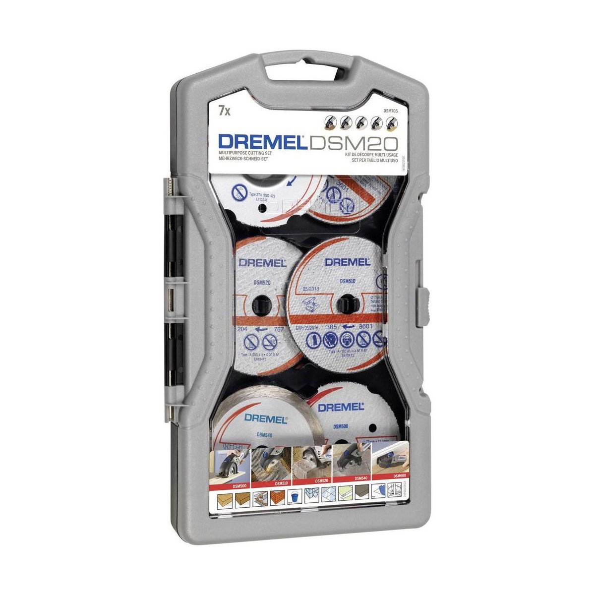 Dremel DSM20 için Çok Amaçlı Testere Bıçakları 7 Parça