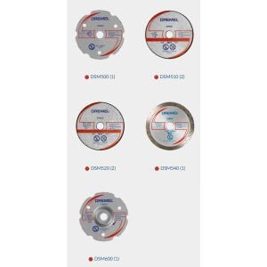 Dremel DSM20 için Çok Amaçlı Testere Bıçakları 7 Parça