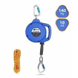 Hegi 518140010 Geri Sarımlı Düşüş Durdurucu YoYo 10mt (Maks.140Kg)