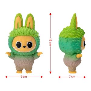 Titi 3D Baskı Pla Plastik Labubu Figürü Büyük Boy 15 cm