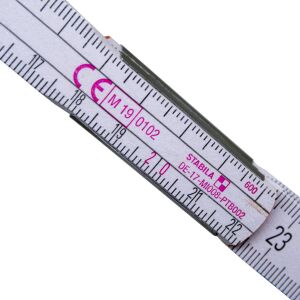 Kirschen 8202000 Ahşap Kırma Metre Marangoz Cetveli 2 Metre