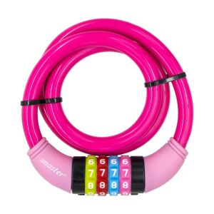 Master 500950 Şifreli Bisiklet Kilidi 12mm x 80cm