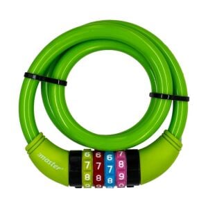 Master 500950 Şifreli Bisiklet Kilidi 12mm x 80cm
