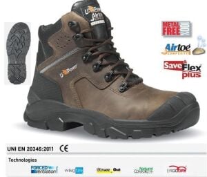 U-POWER Greenland UK S3 SRC İş Ayakkabısı Bot - 36