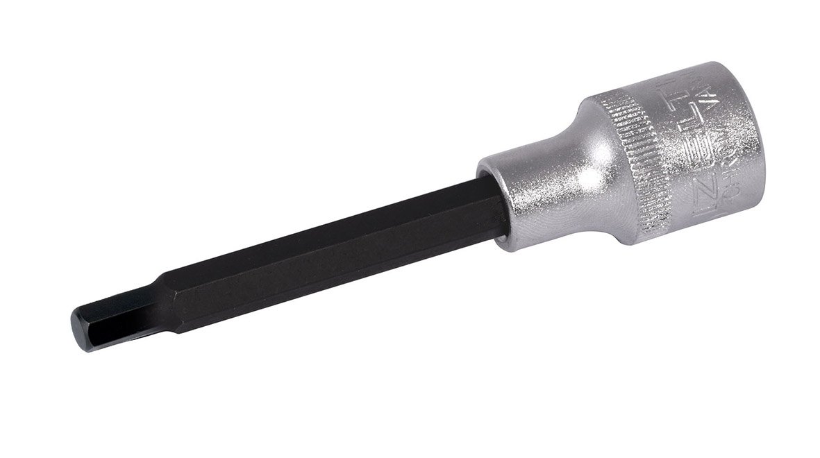 İzeltaş 1113064240 1/2'' Lokmalı Torx Star Bits Uç T40 100 mm Uzun