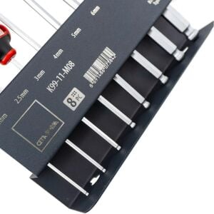 Ceta Form K99-11-M08 T Tipi Topbaş Allen Anahtar Takımı 8 Parça (Metal Stand ile)