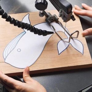 Rox Wood 0292 Değişken Hızlı Açılı Kıl Testere Dekupaj Makinası 560 mm