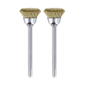Dremel 536 Dairesel Pirinç Tel Fırça 13 mm 2'li Paket