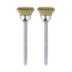 Dremel 536 Dairesel Pirinç Tel Fırça 13 mm 2'li Paket