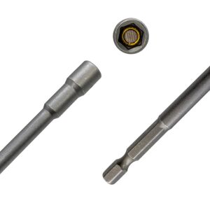 6465 Ekstra Uzun Manyetik Bits Lokma Somun Adaptörü 8x150 mm