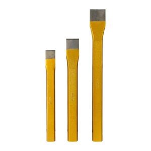 6466 Düz Keski Seti 175-200-250 mm (Bez Çantalı)