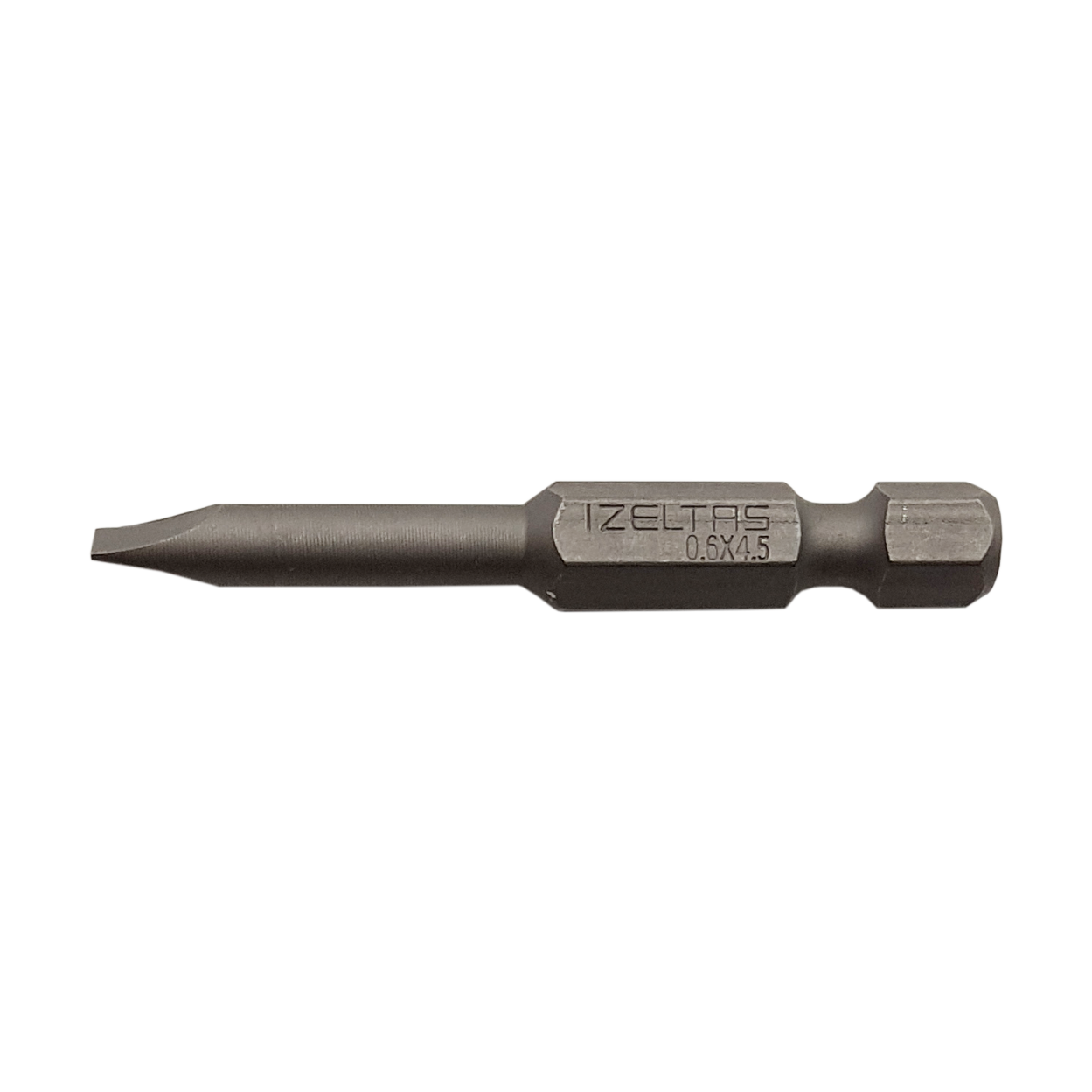 İZELTAŞ Düz Bits Uç 0.6x4.5 (50MM)