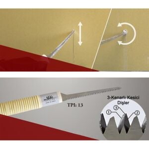 Suizan SZ2700 Alçıpan Japon Testeresi 12 cm