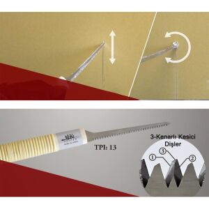 Suizan SZ2700 Alçıpan Japon Testeresi 12 cm