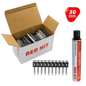 Red Hit GZT-30 Çelik Zemin Çivisi 30 mm (Gaz Dahil 1000li Paket)