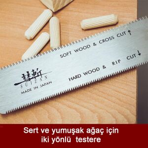 Suizan SZ2500Y Yedek Bıçak Mini Ryoba Japon Testeresi İçin