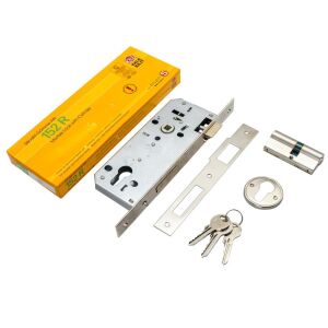 Kale Kilit 152R/45 Silindirli Gömme Kilit 45 mm Nikel