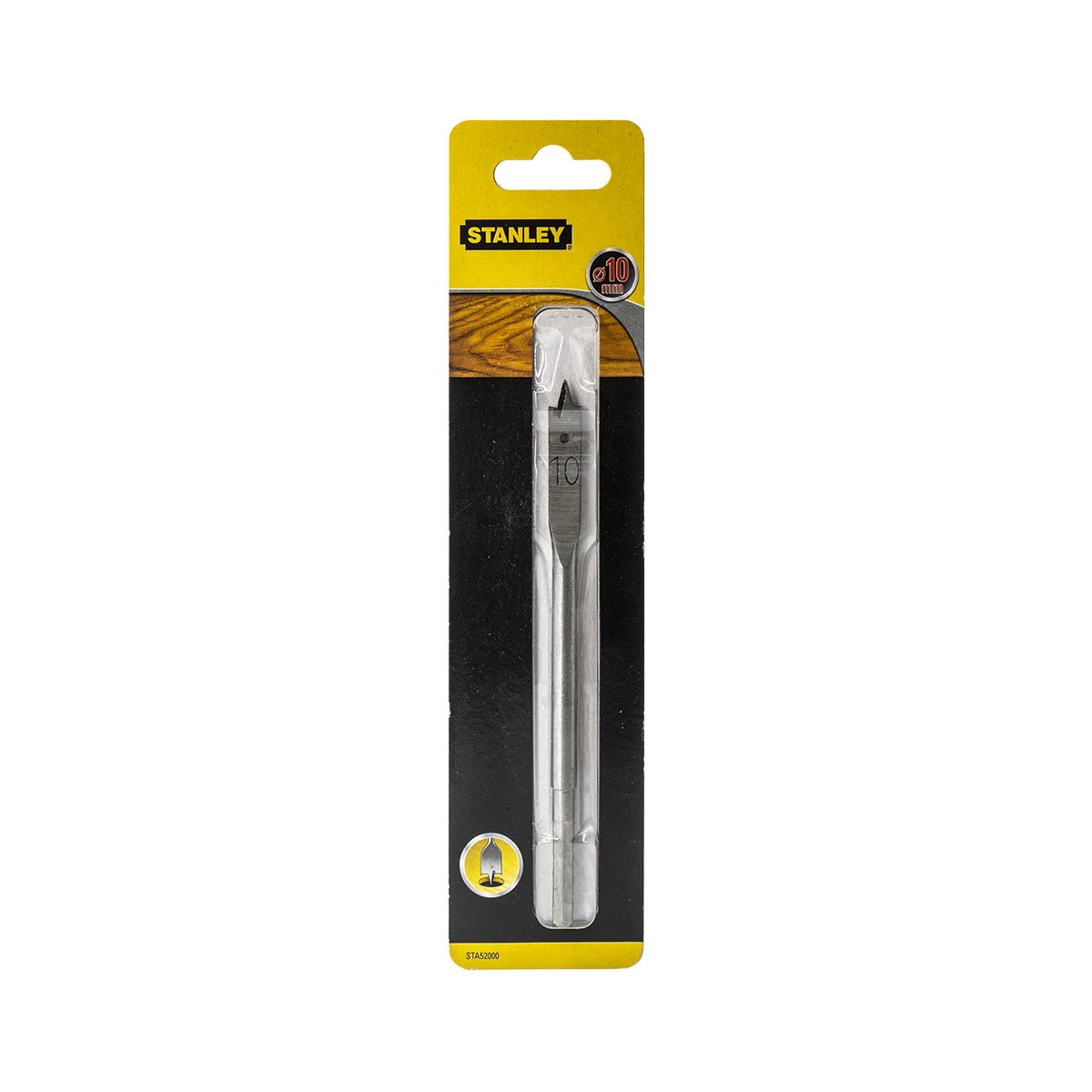 Stanley STA52000 Geniş Ahşap Kelebek Matkap Ucu 10 mm