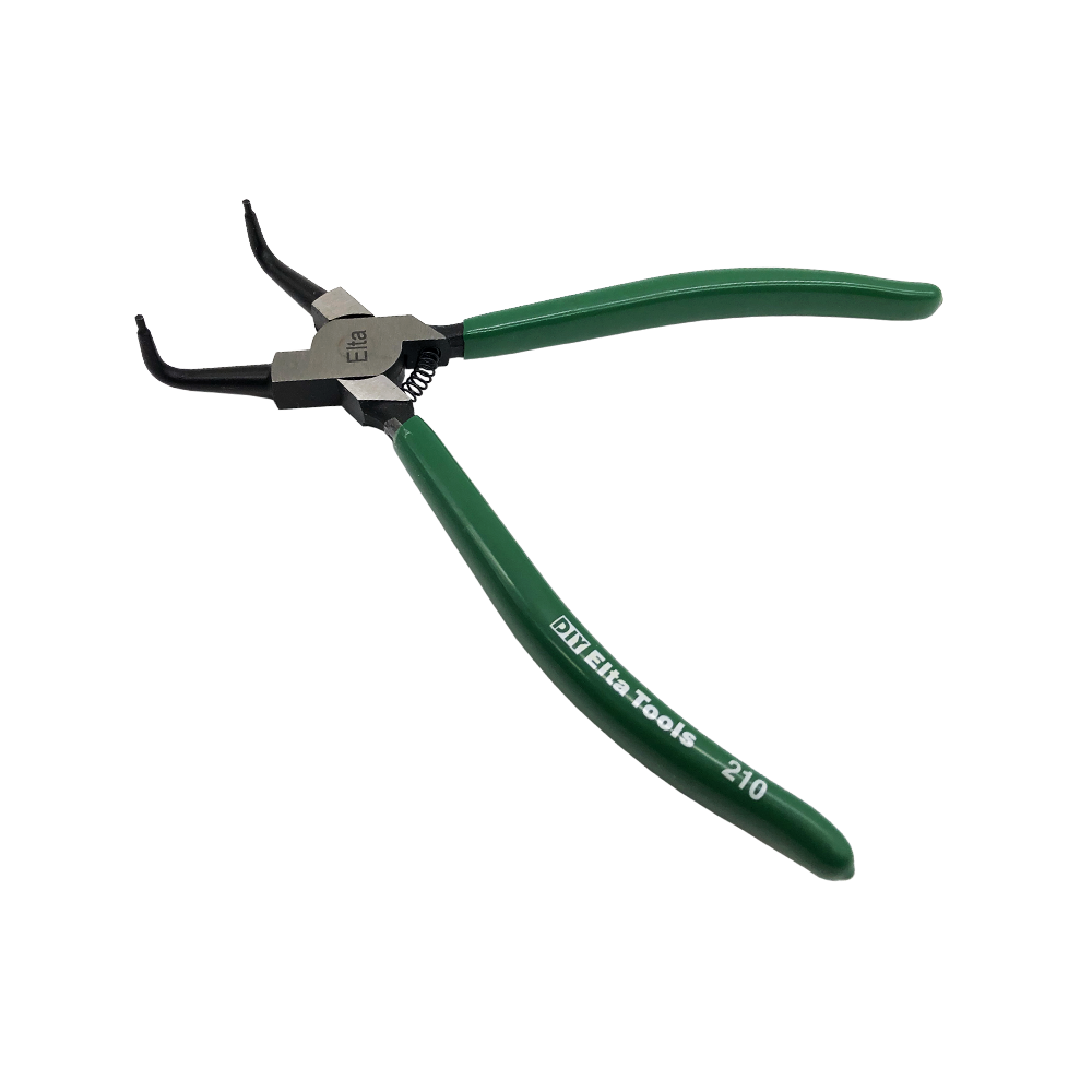 İzeltaş Elta İç Segman Pensi Yaylı Eğri 210 mm