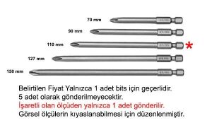 CETA FORM CB/1101 Yıldız Bits Uç Ph1x110 mm