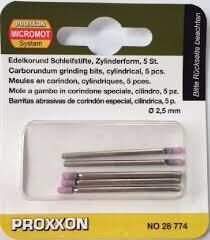 Proxxon 28774 Korundum Taşlama Uç Seti 2,5 mm 5'Li Paket