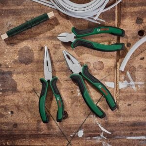 Bosch 1600A02C0S Pense, Yan Keski, Kargaburun Seti (3 Parça)