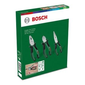 Bosch 1600A02C0S Pense, Yan Keski, Kargaburun Seti (3 Parça)