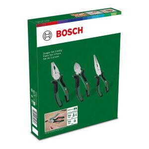 Bosch 1600A02C0S Pense, Yan Keski, Kargaburun Seti (3 Parça)