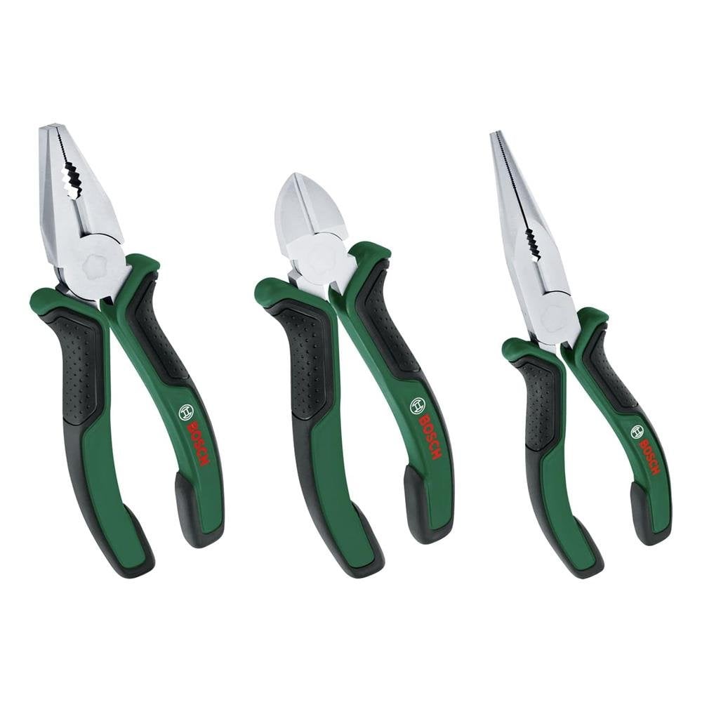 Bosch 1600A02C0S Pense, Yan Keski, Kargaburun Seti (3 Parça)