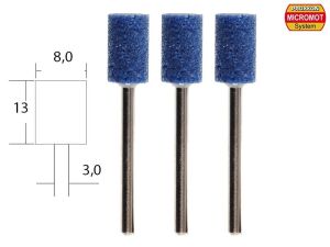 Proxxon 28781 Korundum Taşlama Uç Seti 3'Lü Paket