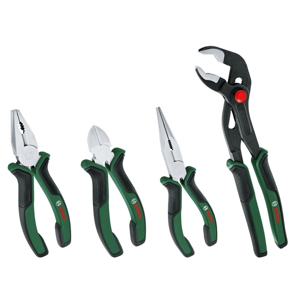 Bosch 1600A02W7K Pense, Yan Keski, Kargaburun, Fort Pense Seti (4 Parça)